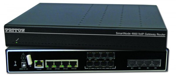 Patton SmartNode 4660 GW-Router, 4 BRI