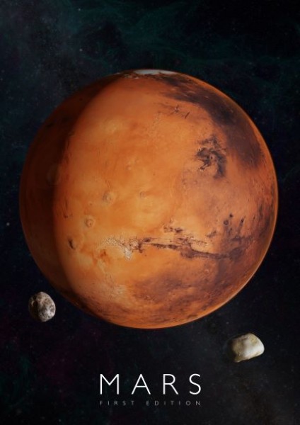 Curiscope MINT Augmented Reality Poster &quot;Mars&quot; / &quot;Mars&quot;