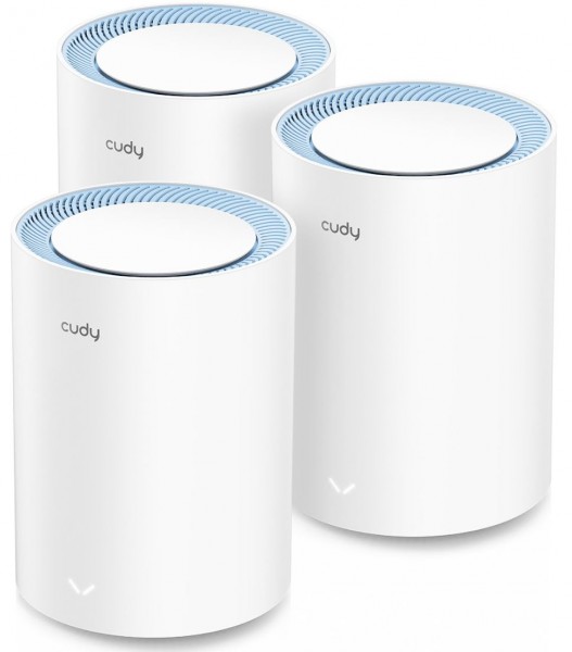 Cudy AC1200 Wi-Fi Mesh Solution, M1200(3-Pack)