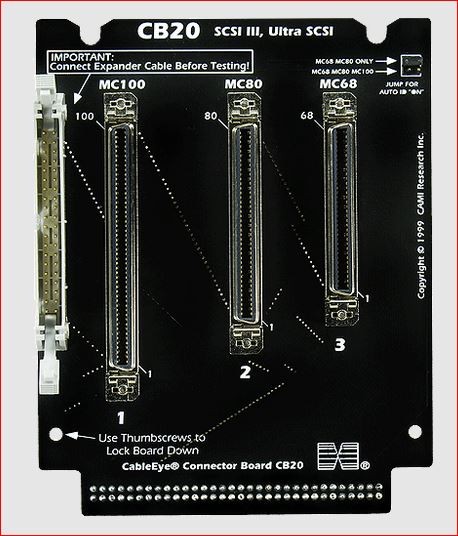 CableEye 750 / CB20 Interface-Platine (MC68, MC80, MC100 SCSI III)