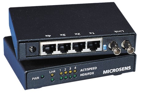 Microsens Desktop Switch Fast Ethernet 5 Port, MS453071