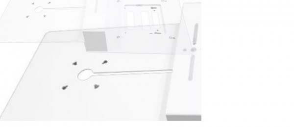 NetPeppers WLAN, zbh. Acceltex zbh. Staggered AP and Omni or Patch Antenna All-Thread Drop Mount