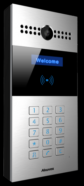 Akuvox TFE R27A IP Door SIP Intercom with Keypad (Video &amp; Card reader) *Flush-Mount-Bundle*