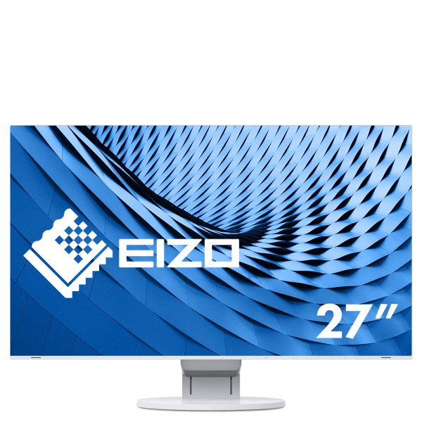 TFT 27&quot; EIZO FlexScan EcoView 4K UHD EV2785-WT Monitor weiß, IPS-Panel