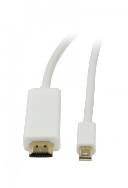 Kabel Video DisplayPort mini 1.2 =&gt; HDMI 2.0, ST/ST, 2m, Ultra HD 4K@60hz 4:4:4, 8 Bit HDR, Synergy 21