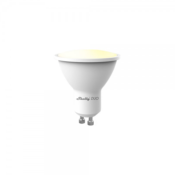 Shelly · Plug &amp; Play · Beleuchtung · &quot;Duo GU10&quot; · WLAN LED Lampe