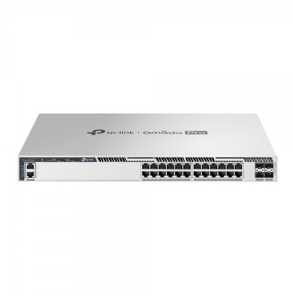 Omada PRO full managed Layer 3 Switch • 28 Port • 24x 2.5GbE, 4x SFP28 • Omada PRO • S6500-24M4Y