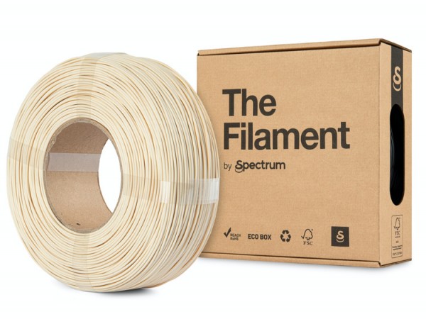 The Filament · ReFill PLA · WOOD ASH · 1.75mm · 1kg