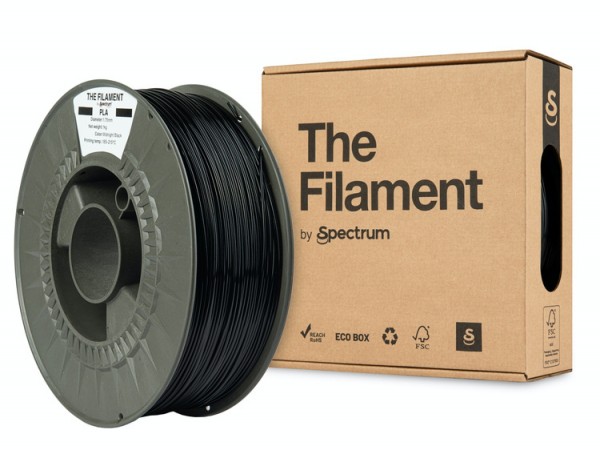 The Filament · PLA · MIDNIGHT BLACK · 1.75mm · 1kg