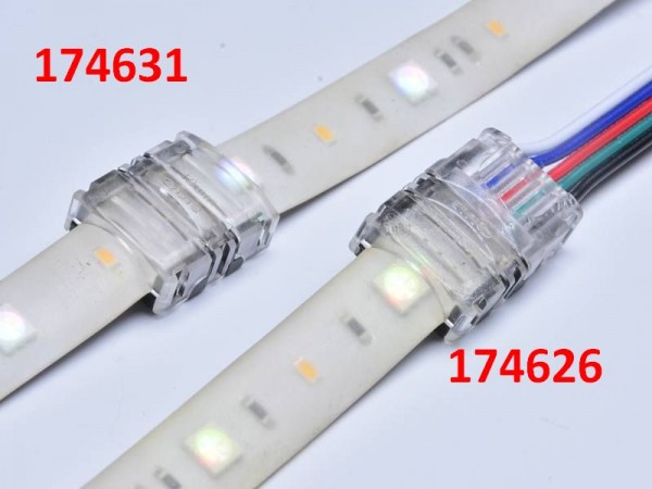 Synergy 21 LED FLEX Strip zub. Easy Connect Strip to Wire 12mm RGB-W IP65/54