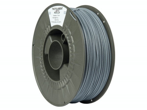 The Filament · PETG CF · GREY · 1.75mm · 1kg