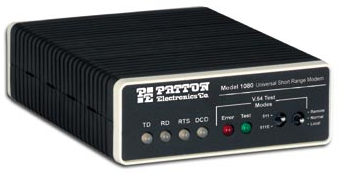 Patton 1080A RS-232 ASYNC/SYNC LINE DRIVER; External 100-240 VAC