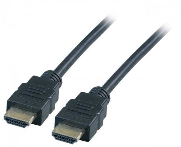 Kabel Video HDMI 2.0, ST/ST, 0.5m, 4K30Hz, schwarz