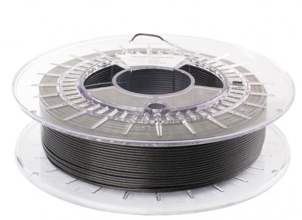 Spectrum 3D Filament / PLA Glitter / 1,75mm / Volcano Grey / Grau Glitzer / 1kg
