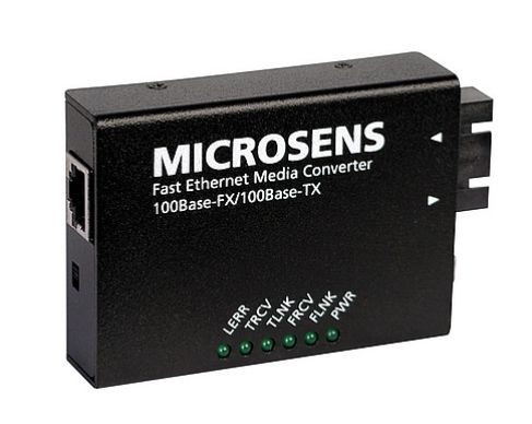 121666 - Microsens Medienkonverter 100Base-TX/100Base-FX, SC-Stecker ...