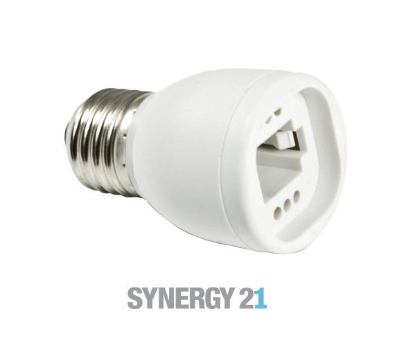 Synergy 21 LED Adapter für LED-Leuchtmittel E27-&gt;G23/G24