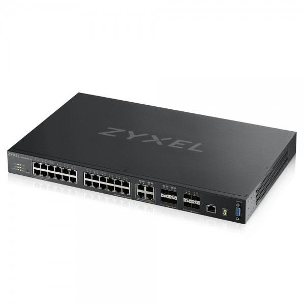 Zyxel Switch full managed Layer3 52 Port • 48x SFP • 4x SFP+ • 19&quot; • NebulaFlex Pro • XGS4600-52F