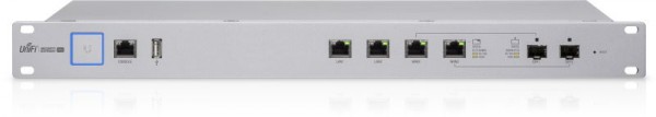 Ubiquiti UniFi Security Gateway PRO 4-Port / Firewall / VLAN / VPN / QoS / 19 / 2x SFP / USG-Pro-4