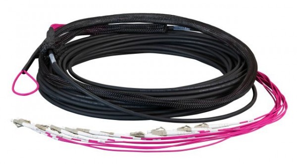 LWL-Kabel, Trunkkabel U-DQ(ZN)BH 4G 50/125, LC/LC OM3 90m