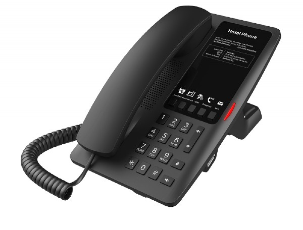 Fanvil H4, H4 Black Hospitality Phone / Hotel Phone