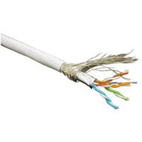 Kabel 100MHz, CAT5E, S-FTP(SF/UTP), Verlege, Hal, 100m Ring
