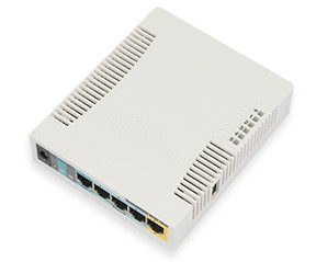 MikroTik Access Point RB951Ui-2HnD, 2.4 GHz, 5x 10/100