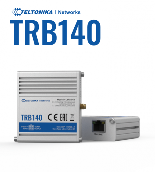 Teltonika · Gateway · TRB140 · LTE CAT4 RJ45