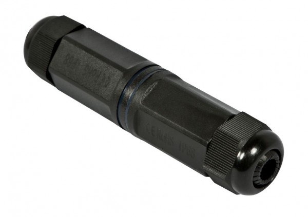 TP-TP Kupplung, RJ45 CAT6, IP68 Outdoor, bis 3-8mm - bestehende RJ45 Stecker verwenden, Synergy21,