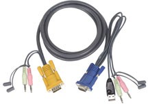 Aten Verbindungskabel SHDB-15, Audio, USB K5084.1,8,2L-5302U,