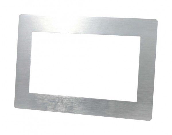 ALLNET Touch Display Tablet 14 Zoll zbh. Blende für Einbaurahmen Silber Breit