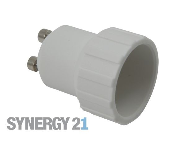Synergy 21 LED Adapter für LED-Leuchtmittel GU10-&gt;E14