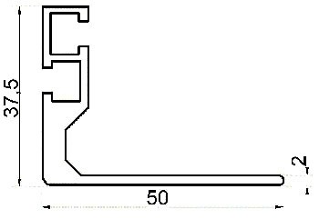Knürr(Vertiv) Schrank gzub.L-Schiene, T 800, L=536mm, Paarweise,