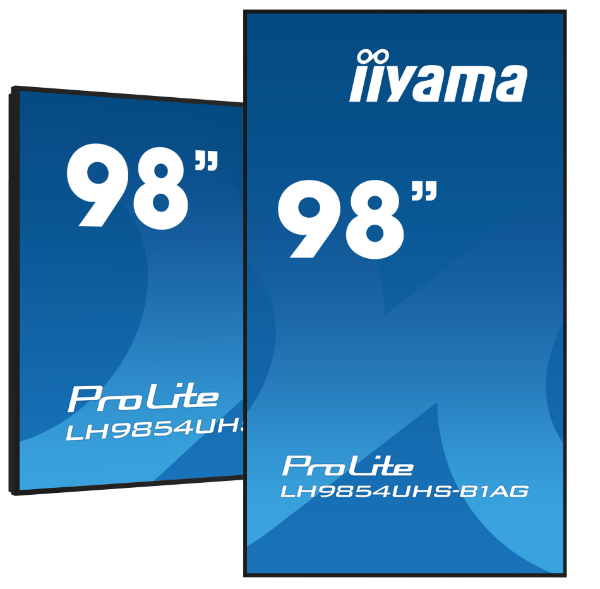 TFT 97,5&quot;/247,7cm iiyama ProLite LH9854UHS 24/7 *schwarz* 16:9