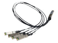 HP Switch zbh. Kabel, 1m, Splitter, 40G QSFP+/4x10G SFP+, 40Gbit, X240, DAC-Cable,