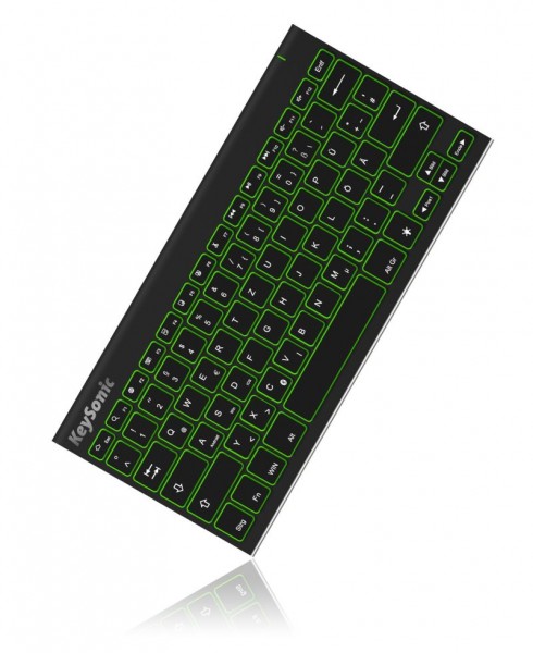 Keysonic Tastatur, Bluetooth mini 3.0, KSK-5020BT-L (DE)