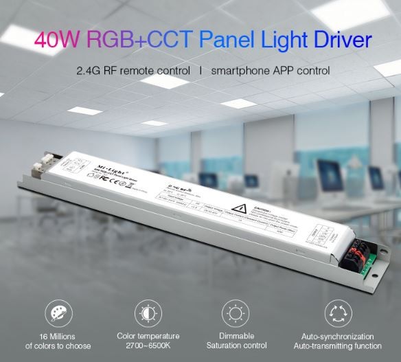 Synergy 21 LED Controller 40 Watt Panel Light Driver RGB+CCT *Milight/Miboxer*