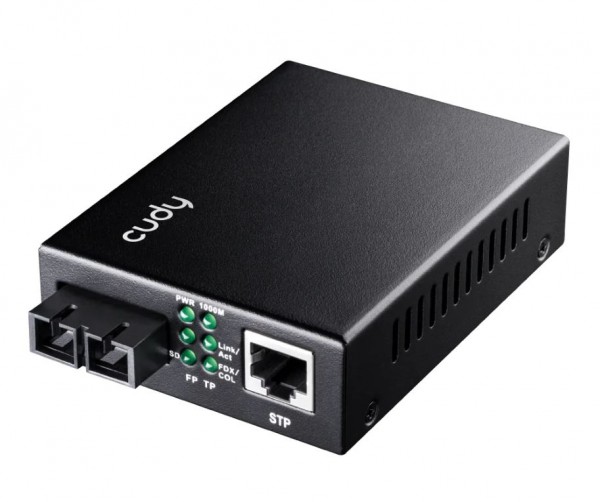 Cudy 10/100/1000M Gigabit Ethernet Media Converter, MC100GMA-05