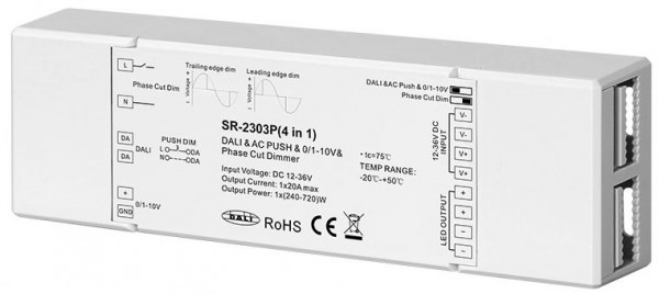 Synergy 21 LED Controller EOS 07 DALI 0-10V und TRIAC Dimmer