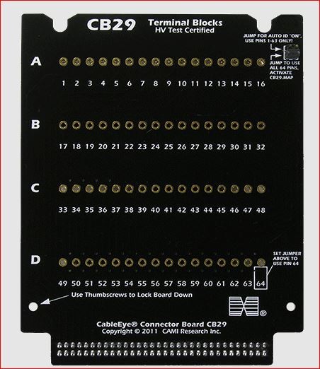 CableEye 759HB / CB29HB Interface-Platine (ohne Anschlussblöcke)
