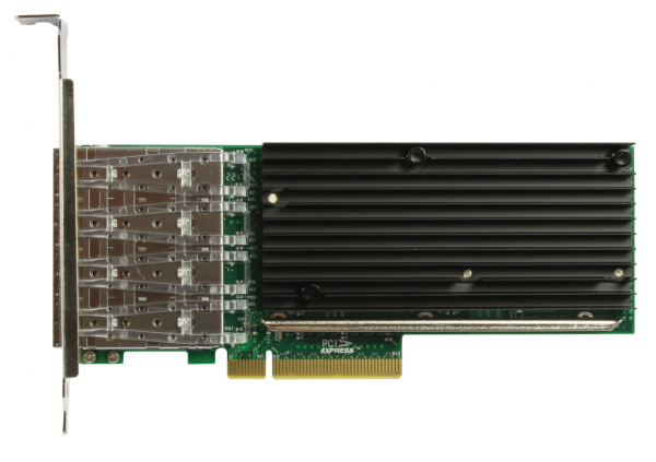ALLNET ALL0141-4SFP+-10G / PCIe 10GB Quad SFP+ Fiber Card Server