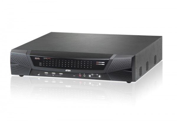 Aten KVM-Switch 64-fach, LAN(IP-fähig), 1xlocal + 8x Remote User, Virual Media,