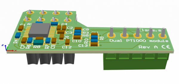 ELSYS · Zubehör · ELT-2 Dual PT1000 Modul