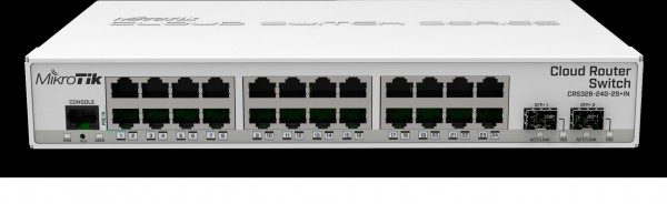 MikroTik Cloud Router Switch CRS326-24G-2S+IN, 24x Gigabit, 2x SFP+