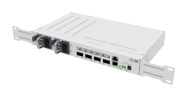 MikroTik Cloud Router Switch CRS504-4XQ-IN, 4x 100G QSFP28 ports, Rackmount