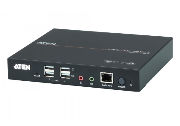 Aten KVM-Switch 1-fach, LAN(IP), HDMI/VGA,