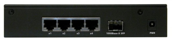 Microsens Switch 6 Port PoE managed Gigabit 5x TP u. 1x SFP MS453502PM-G6+
