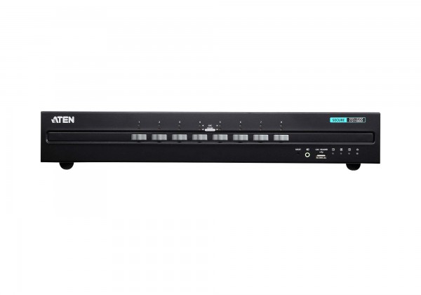 Aten KVM-Switch 8-fach Audio/DVI, USB, Secure,