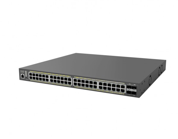 EnGenius Switch full managed Layer2+ 52 Port • 48x 1 GbE • PoE Budget 740W • 48x PoE at • 4x SFP+ • 19&quot; • ECS1552FP • EnGenius Cloud
