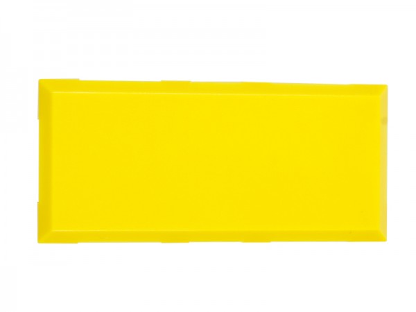 ALLNET BrickRknowledge Kunststoffschale 2x1 gelb oben und unten 10er Pack