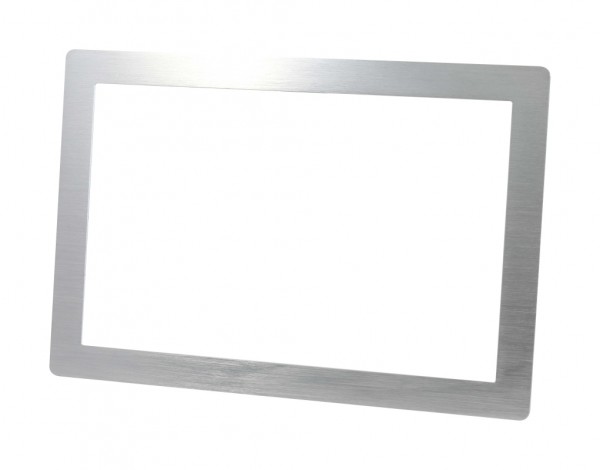 ALLNET Touch Display Tablet 14 Zoll zbh. Blende für Einbaurahmen Silber Schmal